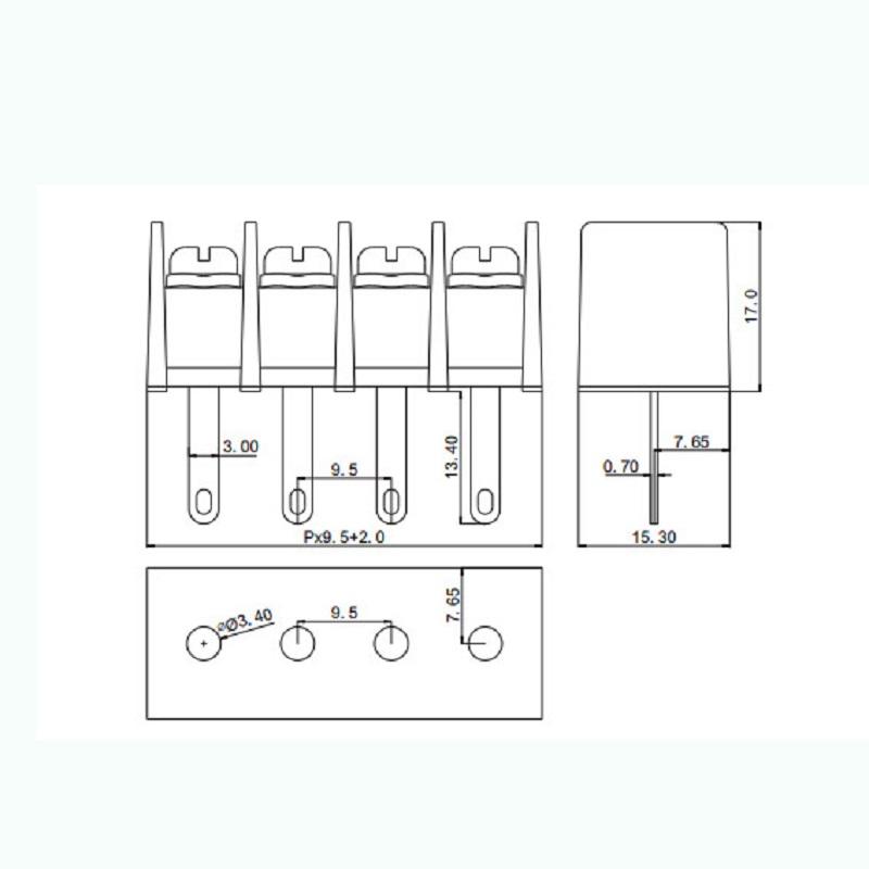 screw terminal barrier block