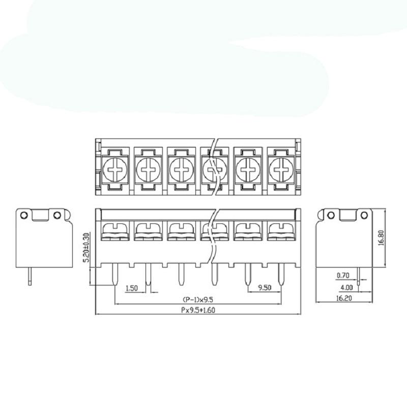 barrier screw terminal block