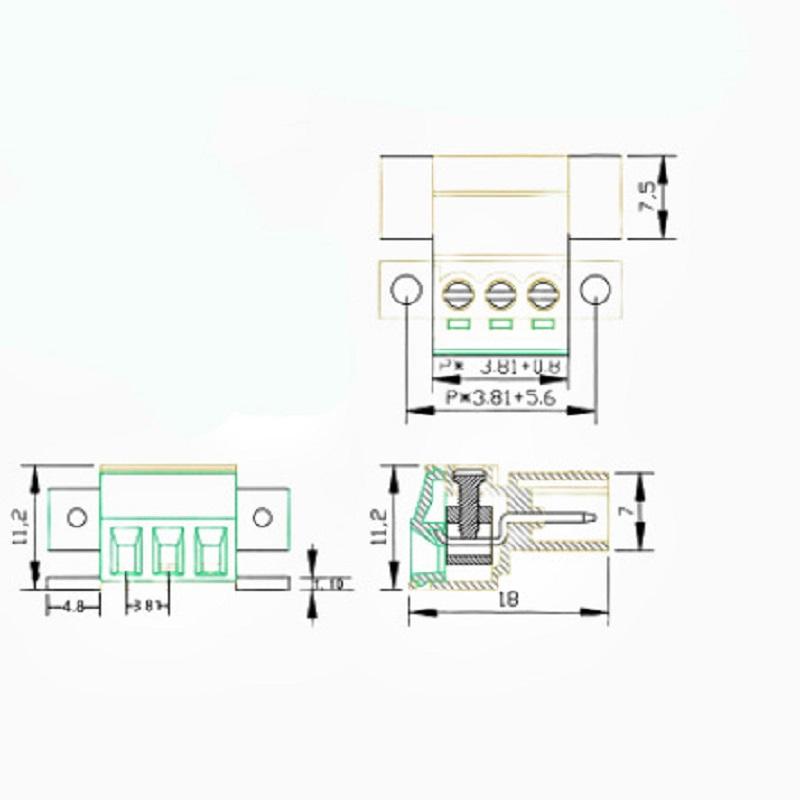 block terminal  connector